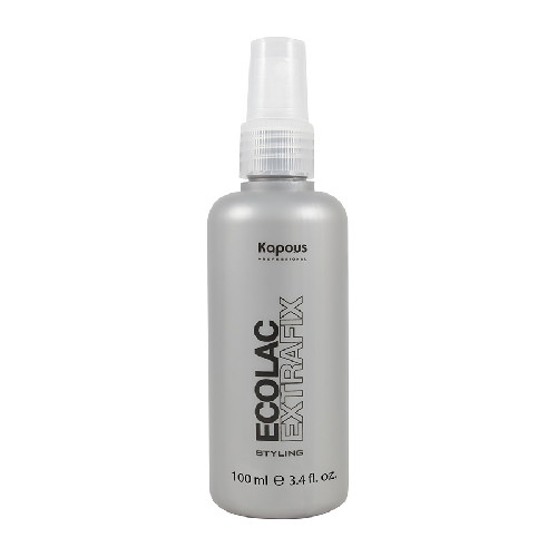 Лак для волос жидкий сверхсильной фиксации Kapous Ecolac Extrafix, 100 мл 