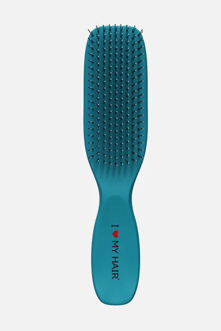 Парикмахерская щетка бирюзовая глянец М I LOVE MY HAIR Spider ECO 1501 