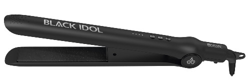 Щипцы выпрямители  DEWAL Black Idol 24х110мм, с терморег., титан-турмалин покр, 57Вт