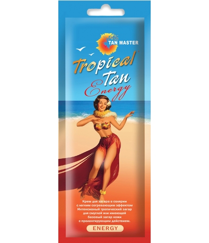 Крем для загара в солярии Tropical Tan Energy Tan Master,15 мл