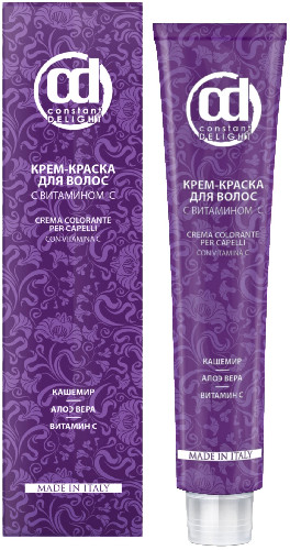 9.5/4 крем-краска для волос с витамином С тонер бежевый Constant Delight, 100 мл  