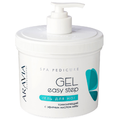 Гель для ног тонизирующий Easy Step Aravia Professional, 550 мл 