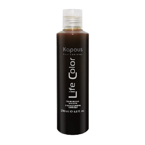 Оттеночный шампунь для волос Kapous Life Color Коричневый, 200 мл