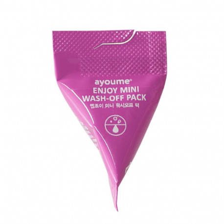 Маска для лица с каламиновой пудрой Ayoume Enjoy Mini Wash-off Pack, 3гр*1шт