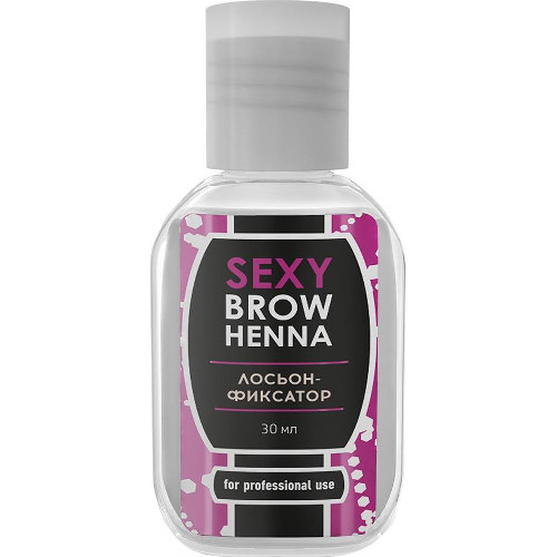 Лосьон-фиксатор цвета Sexy Brow Henna 30 мл