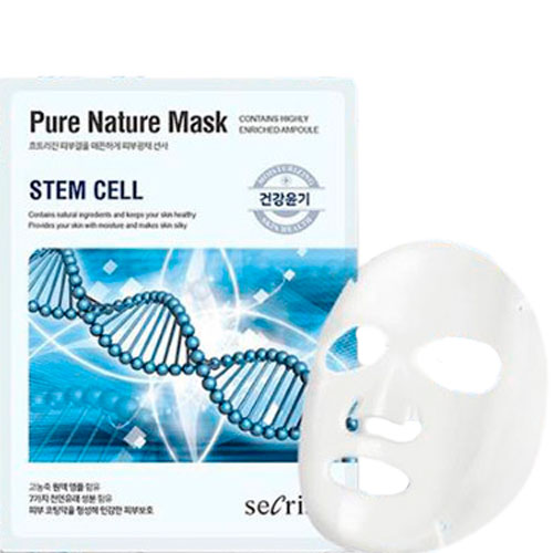 Маска тканевая Secriss Pure Nature Mask Pack- Stem cell, 25мл