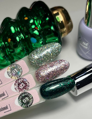 Гель-лак TREND glitter №2, 12 мл 