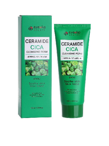Пенка для умывания с керамидами Ceramide CICA Cleansing foam, 100мл