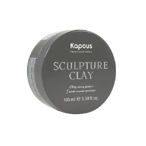 Глина для укладки волос нормальной фиксации Kapous Sculpture Clay серии Styling, 100мл