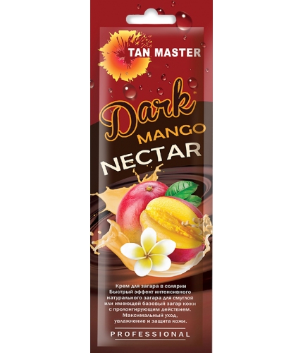 Крем для загара в солярии Dark Mango Nectar Tan Master,15 мл