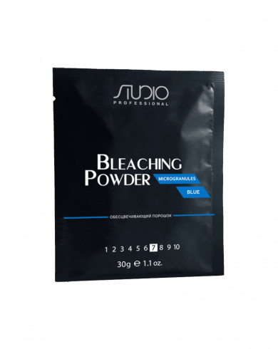 Обесцвечивающий порошок для волос «Microgranules Blue», 30 г