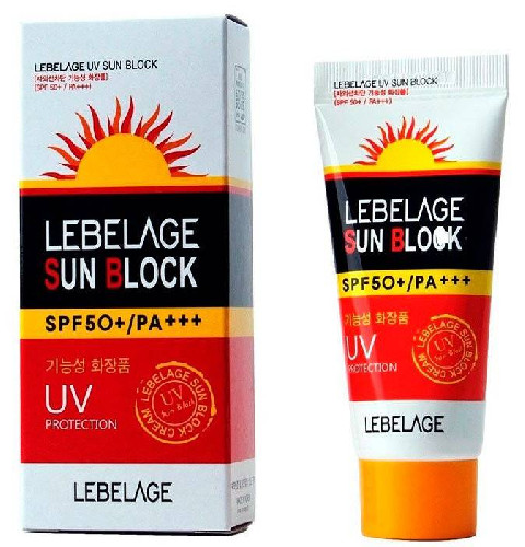 Крем солнцезащитный LEBELAGE UV SUN BLOCK SPF50+ PA+++, 70 мл