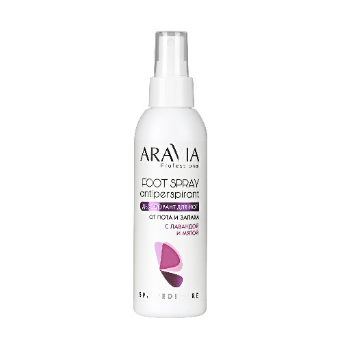Дезодорант для ног с лавандой и мятой FOOT SPRAY Antiperspirant, 150 мл