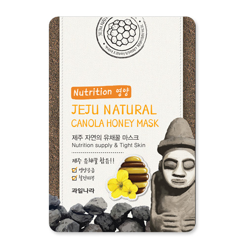 Маска тканевая Jeju Nature's Canola Honey Mask, 20мл