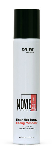 Лак для волос сильной фиксации MOVIE STYLE Finish hair spray Strong Moscow 400 мл