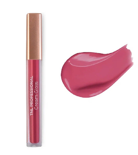 Блеск для губ Cream Gloss №5 малиновый, TNL Professional, 2,5 мл
