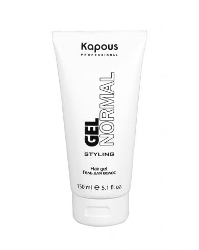 Гель для волос нормальной фиксации Kapous Gel Normal серии Styling, 150мл