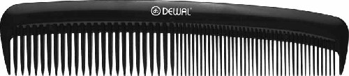 Расческа DEWAL Эконом карманная, черная 12,5 см
