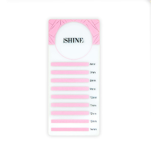 Планшет для ресниц elSHINE акриловый, 17*7,5 см