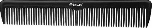 Расческа DEWAL Эконом карманная, черная 14,5 см