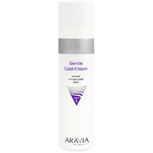 Мягкий очищающий крем Gentle Cold-Cream Aravia Professional, 250 мл                          