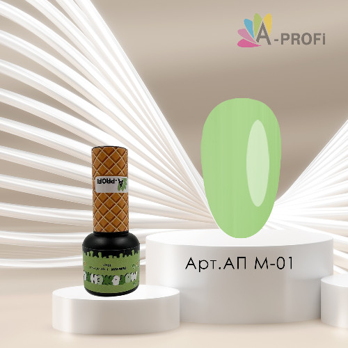 АП Гель-лак "Мороженко" №1 Фисташка, 10 мл