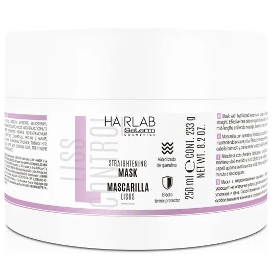 Выпрямляющая маска HairLab Salerm Cosmetics, 250 мл