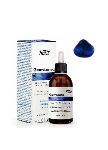 Пигмент Gemstone для окрашивания волос Сапфир Shot, 100 мл
