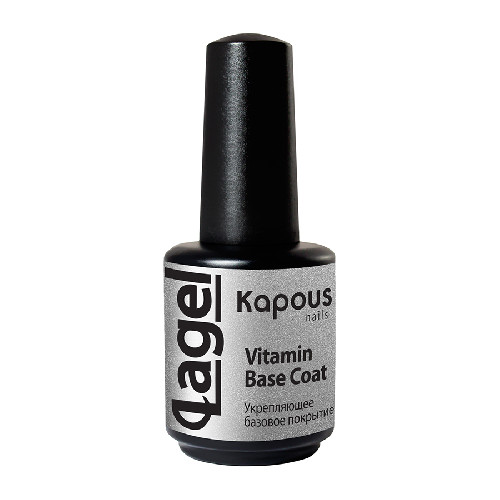 Укрепляющее базовое покрытие Kapous Vitamin Base Coat, 15 мл