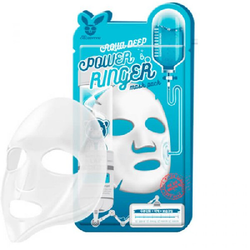Маска тканевая AQUA DEEP POWER RINGER MASK  PACK, 23 мл
