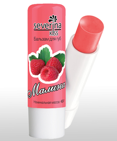 Бальзам для губ Severina Малина, 4.6гр
