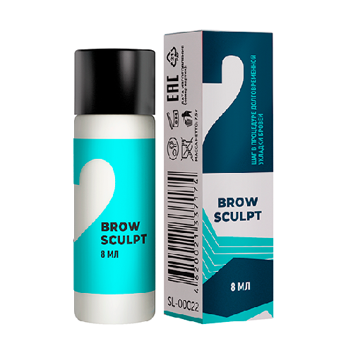 Состав #2 для долговременной укладки бровей BROW SCULPT,5мл
