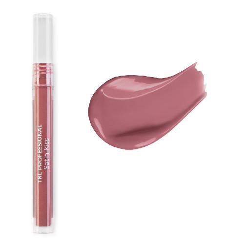 Жидкая помада для губ Satin Kiss №5 сливовый, TNL Professional, 1,3 мл
