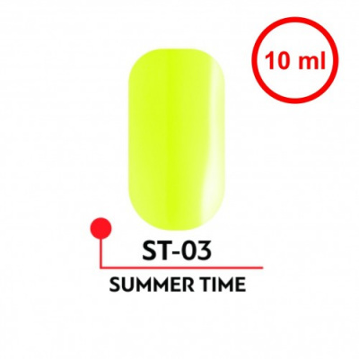 Гель-лак SUMMER TIME №01, 10 мл.