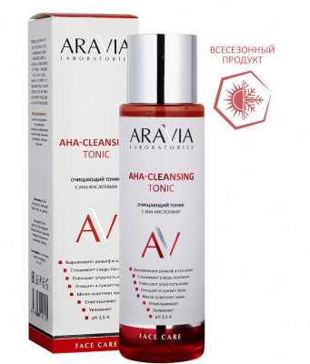 Очищающий тоник с AHA-кислотами AHA-CLEANSING TONIC, 250 мл