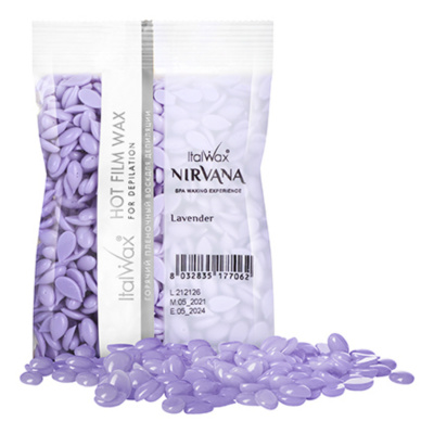 Воск пленочный горячий ITALWAX Vanira (Лаванда) гранулы 100гр