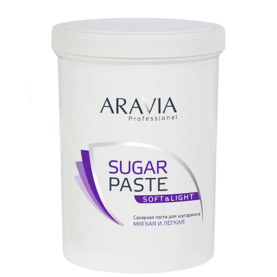 Паста для шугаринга "Мягкая и легкая", 1500 г, ARAVIA Professional