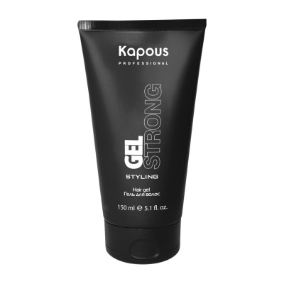 Гель для волос сильной фиксации Kapous Gel Strong серии Professional, 150 мл