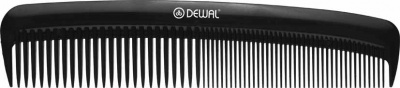 Расческа DEWAL Эконом карманная, черная 12,5 см