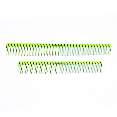 Набор расчесок DEWAL"BARBER STYLE NEON", 2 шт 